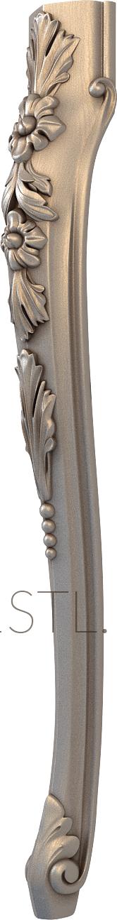 Legs (NJ_0039-1) 3D model for CNC machine