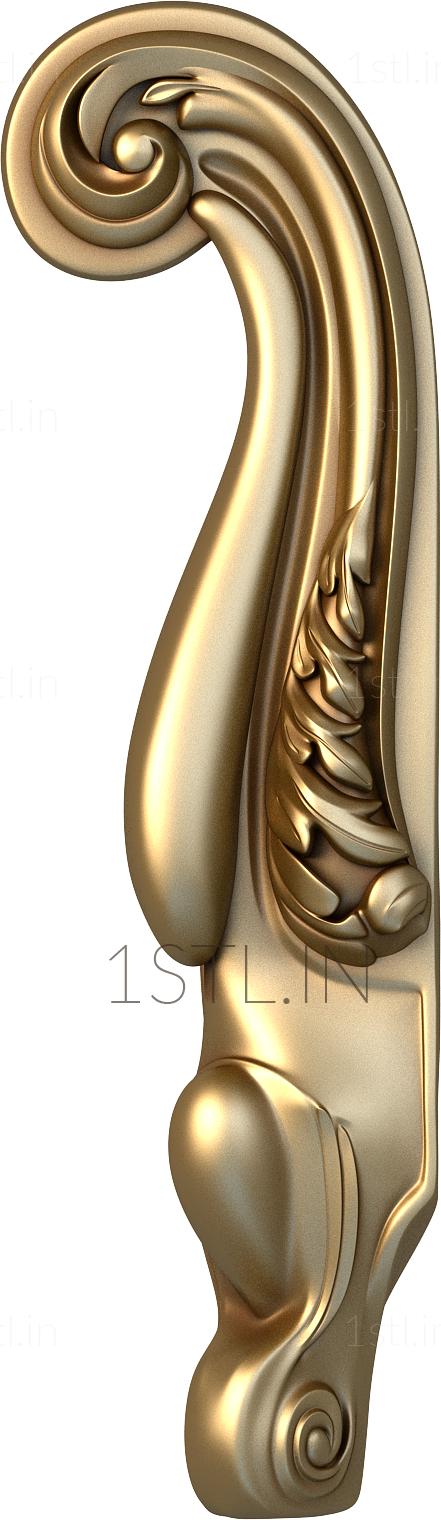 Legs (NJ_0067) 3D model for CNC machine