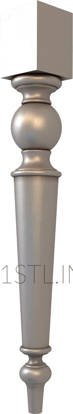 Legs (NJ_0133) 3D model for CNC machine
