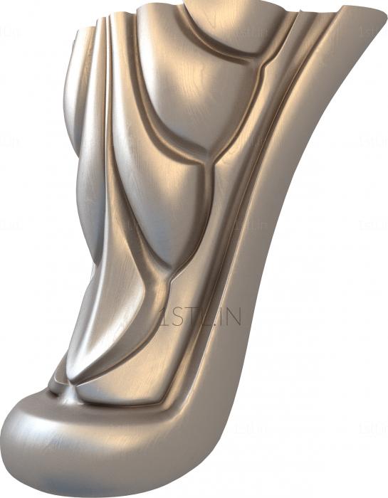 Legs (NJ_0164) 3D model for CNC machine