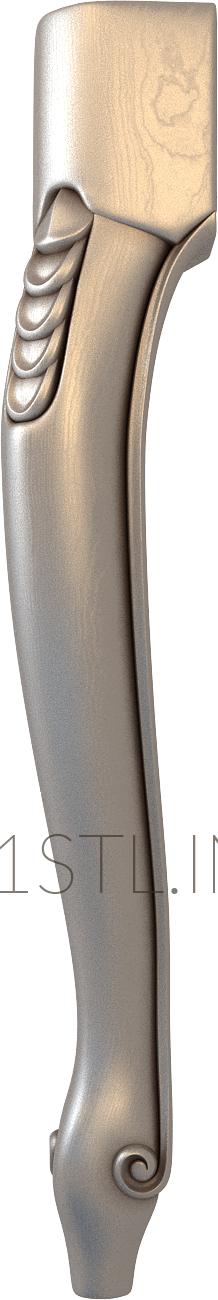 Legs (NJ_0179) 3D model for CNC machine