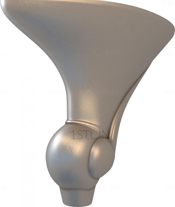 Legs (NJ_0183) 3D model for CNC machine