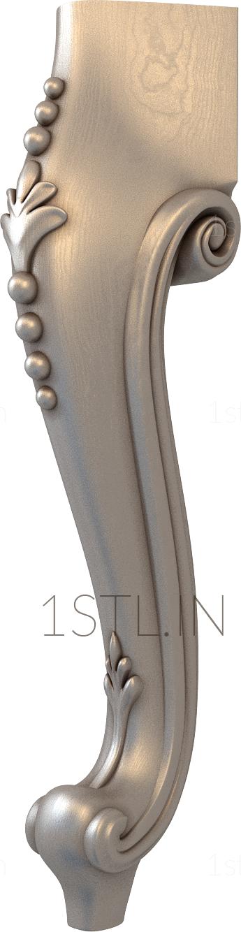 Legs (NJ_0196) 3D model for CNC machine