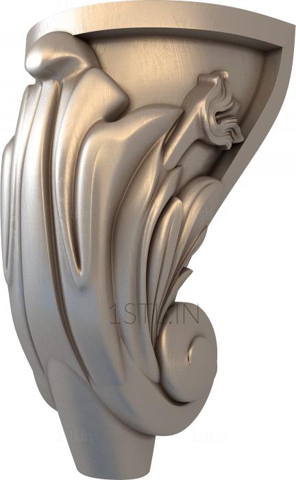 Legs (NJ_0223) 3D model for CNC machine