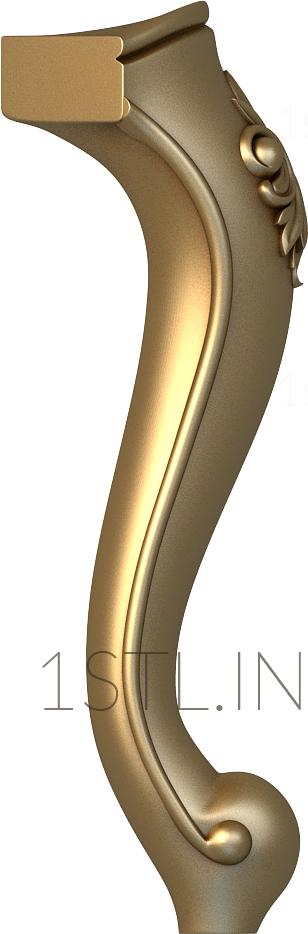 Legs (NJ_0319) 3D model for CNC machine