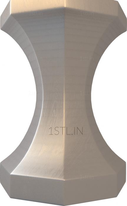 Legs (NJ_0409) 3D model for CNC machine