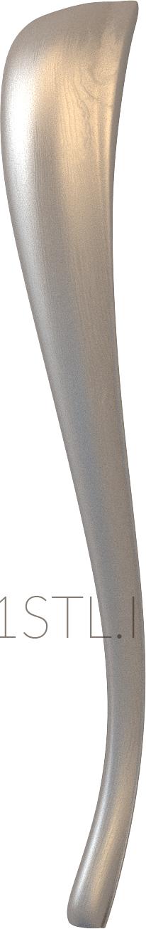 Legs (NJ_0437-1) 3D model for CNC machine