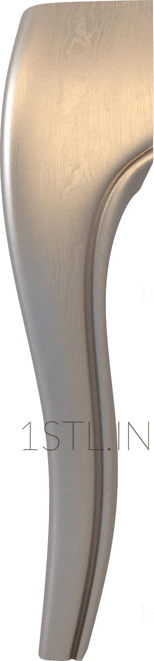 Legs (NJ_0456) 3D model for CNC machine