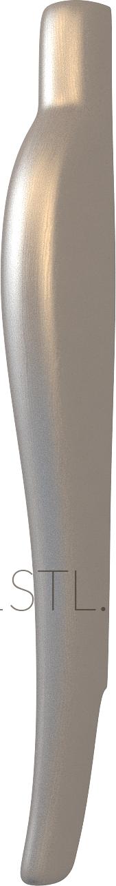 Legs (NJ_0489) 3D model for CNC machine