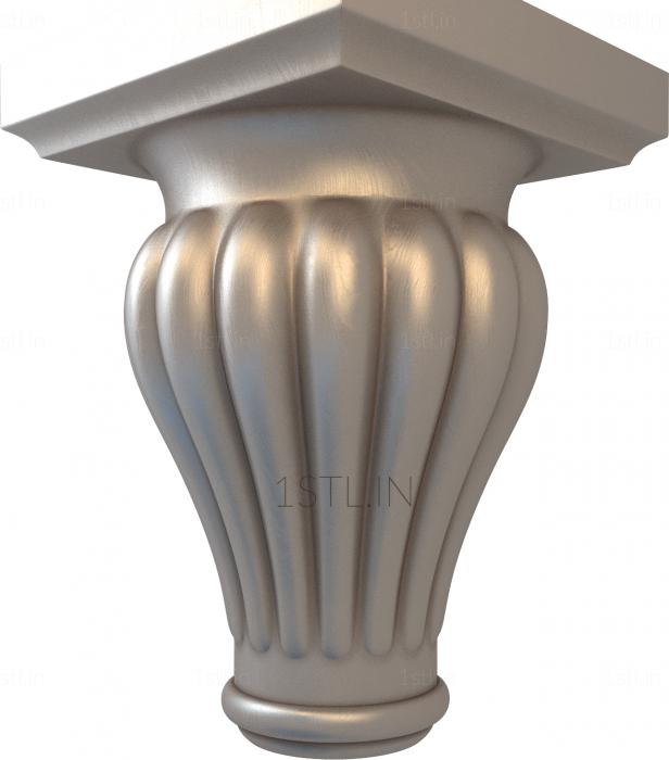 Legs (NJ_0524) 3D model for CNC machine