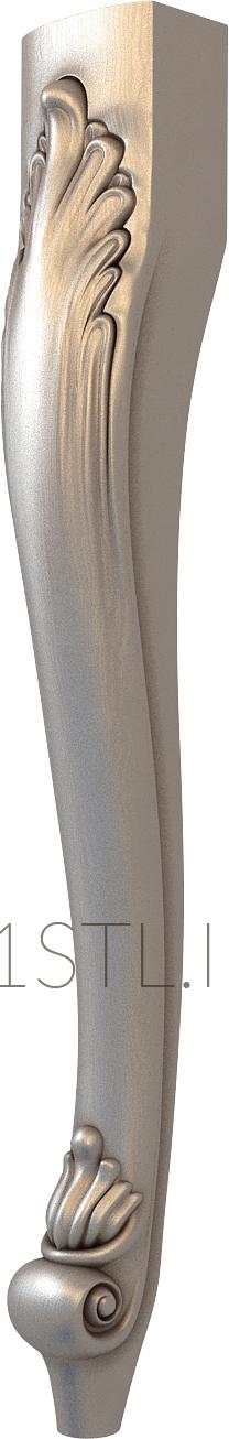 Legs (NJ_0621) 3D model for CNC machine