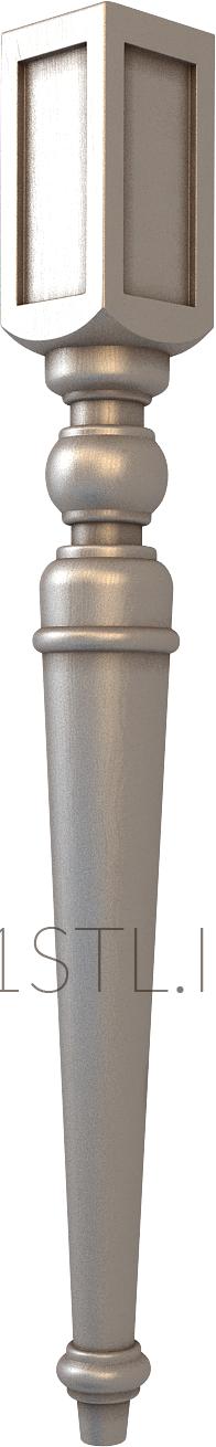 Legs (NJ_0631) 3D model for CNC machine