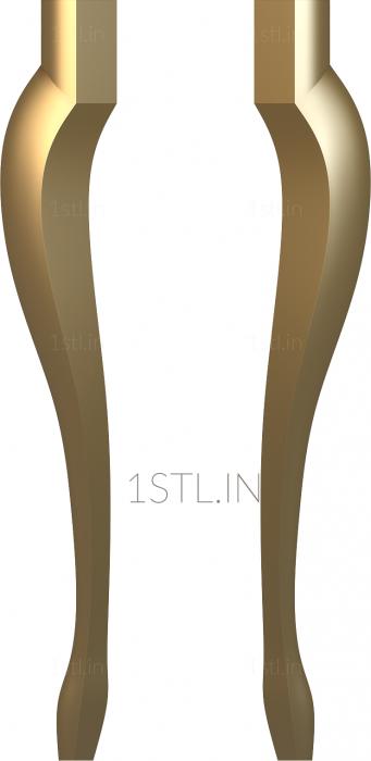 Legs (NJ_0640) 3D model for CNC machine