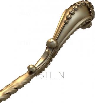 Legs (NJ_0644) 3D model for CNC machine