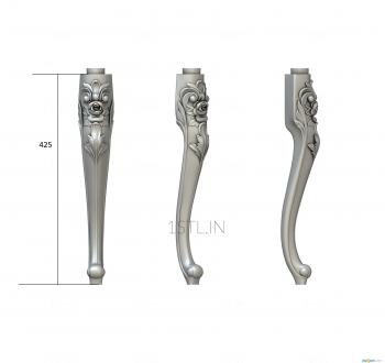 Legs (NJ_0650) 3D model for CNC machine