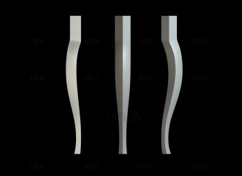 Legs (NJ_0722) 3D model for CNC machine