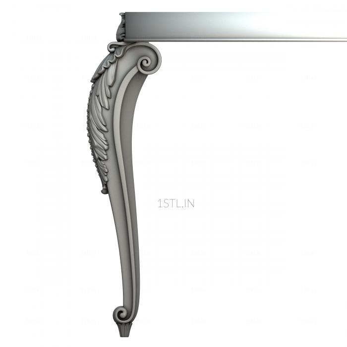 Legs (NJ_0753) 3D model for CNC machine