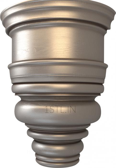 Legs (NJ_0820) 3D model for CNC machine