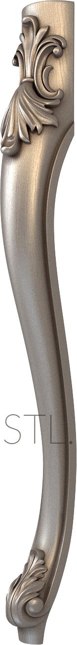 Legs (NJ_0826) 3D model for CNC machine