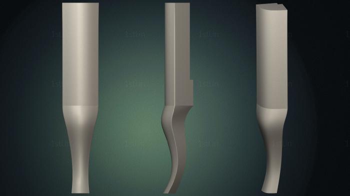 Legs (NJ_0866) 3D model for CNC machine