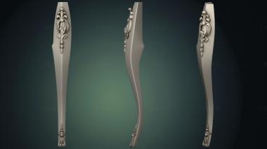 Legs (NJ_0878) 3D model for CNC machine