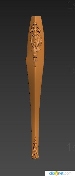 Legs (NJ_0878) 3D model for CNC machine