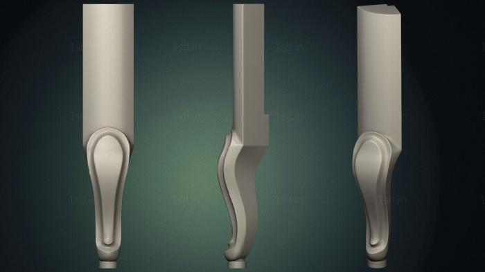 Legs (NJ_0895) 3D model for CNC machine