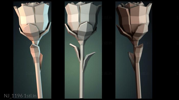 फर्नीचर पैर (NJ_1196) सीएनसी मशीन के लिए 3D मॉडल