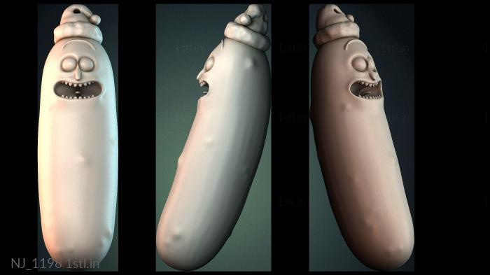 फर्नीचर पैर (NJ_1198) सीएनसी मशीन के लिए 3D मॉडल