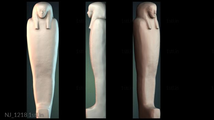 फर्नीचर पैर (NJ_1218) सीएनसी मशीन के लिए 3D मॉडल