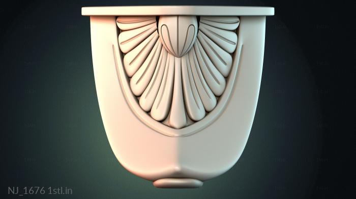 Legs (NJ_1676) 3D model for CNC machine