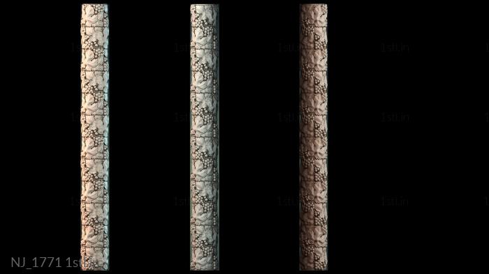 Legs (NJ_1771) 3D model for CNC machine