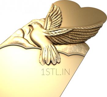 Memorial (PM_0023) 3D model for CNC machine