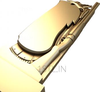 Memorial (PM_0032) 3D model for CNC machine