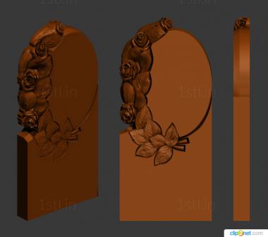 Memorial (PM_0375) 3D model for CNC machine