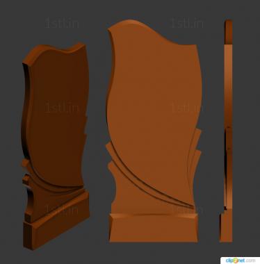 Memorial (PM_0392) 3D model for CNC machine