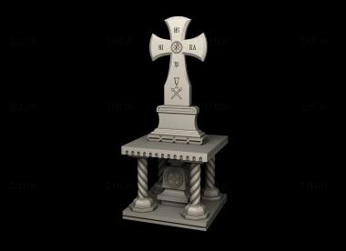 Memorial (PM_0477) 3D model for CNC machine