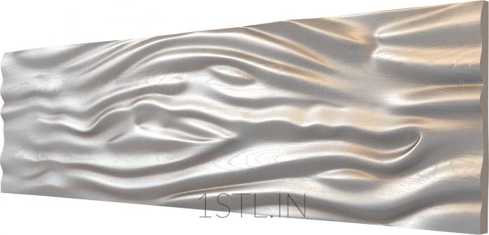Geometrical panel (PGM_0045-1) 3D model for CNC machine