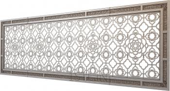 Geometrical panel (PGM_0105) 3D model for CNC machine