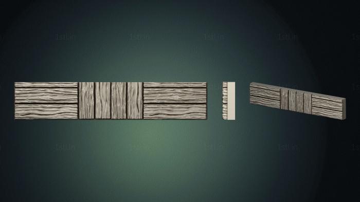 Geometrical panel (PGM_0289) 3D model for CNC machine