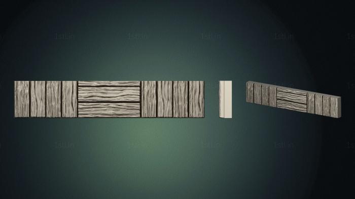 Geometrical panel (PGM_0290) 3D model for CNC machine