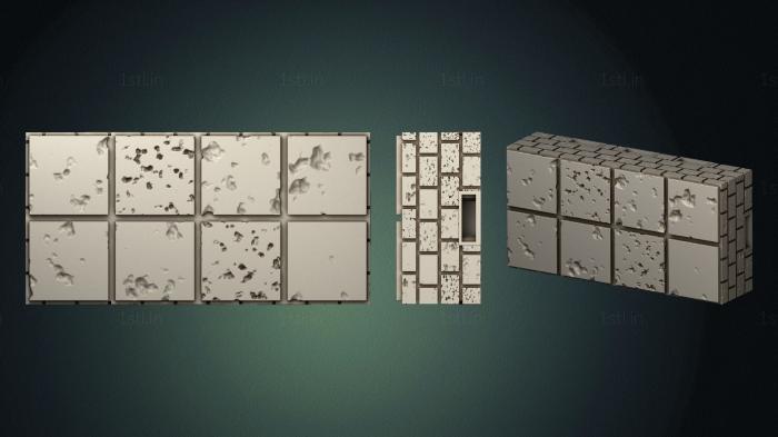 Geometrical panel (PGM_0310) 3D model for CNC machine