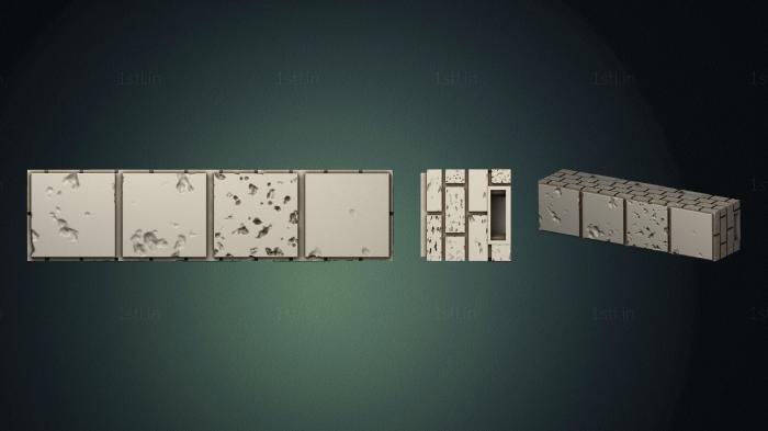 Geometrical panel (PGM_0313) 3D model for CNC machine