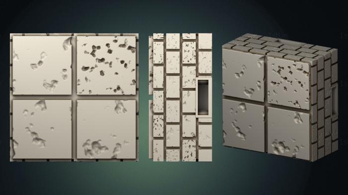 Geometrical panel (PGM_0315) 3D model for CNC machine