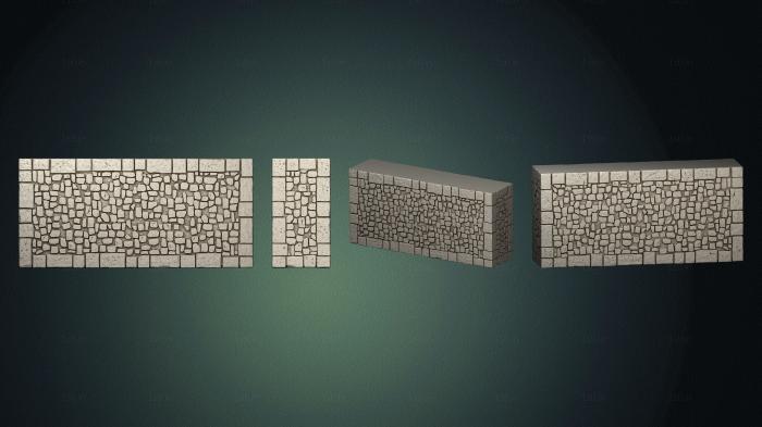 Geometrical panel (PGM_0748) 3D model for CNC machine