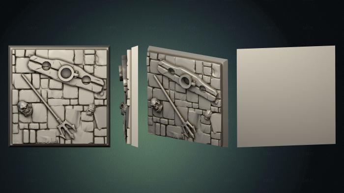 Geometrical panel (PGM_0921) 3D model for CNC machine