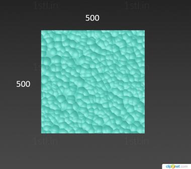 Geometrical panel (PGM_0995) 3D model for CNC machine