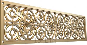 Square panels (PN_0156) 3D model for CNC machine