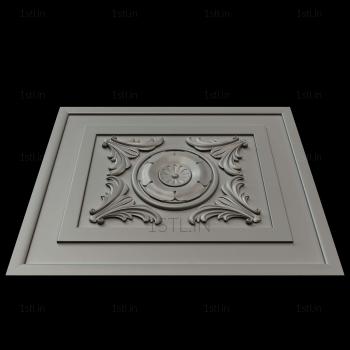 Square panels (PN_0212) 3D model for CNC machine