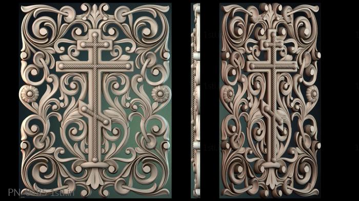 Square panels (PN_0485) 3D model for CNC machine